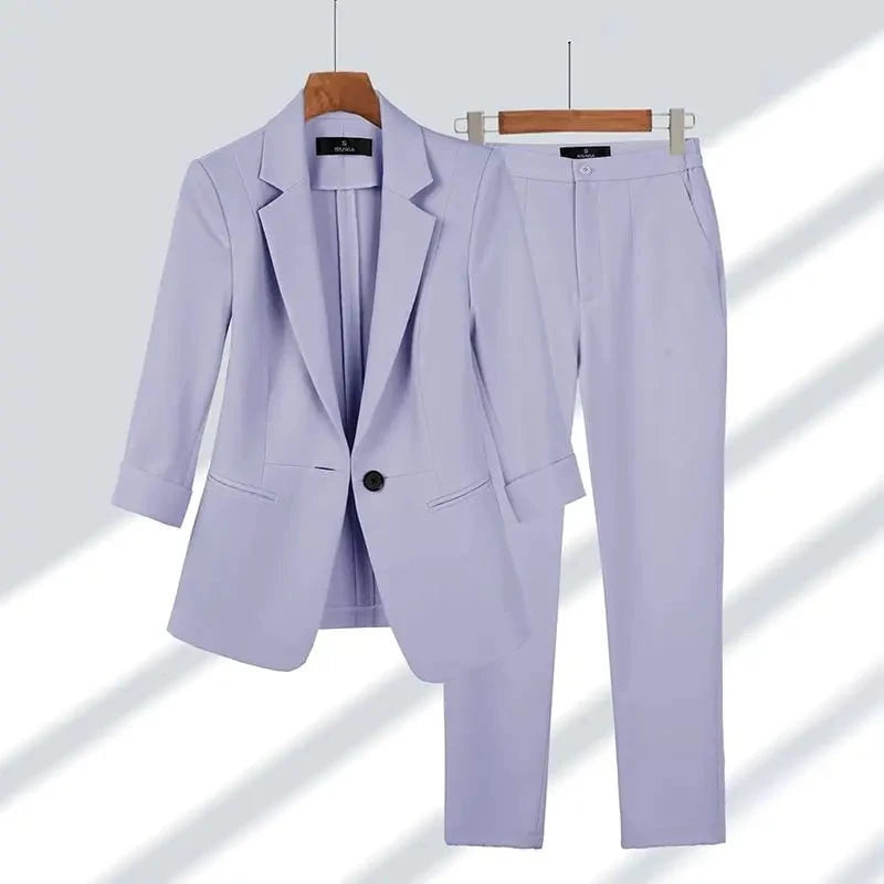 Cherry | Ensemble Veste Et Pantalon De Costume Assortis