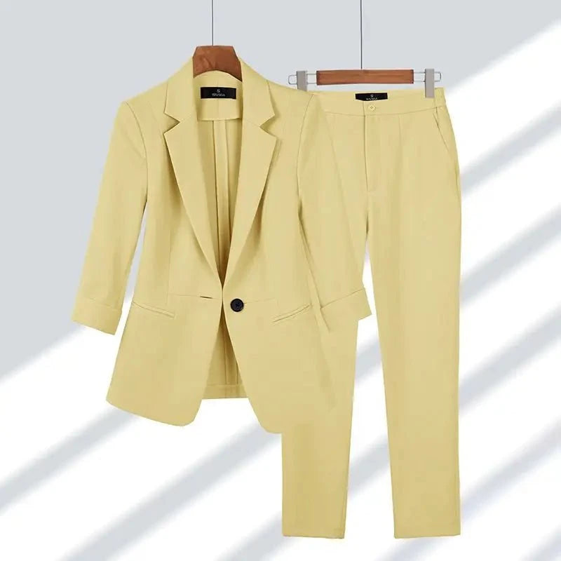 Cherry | Ensemble Veste Et Pantalon De Costume Assortis