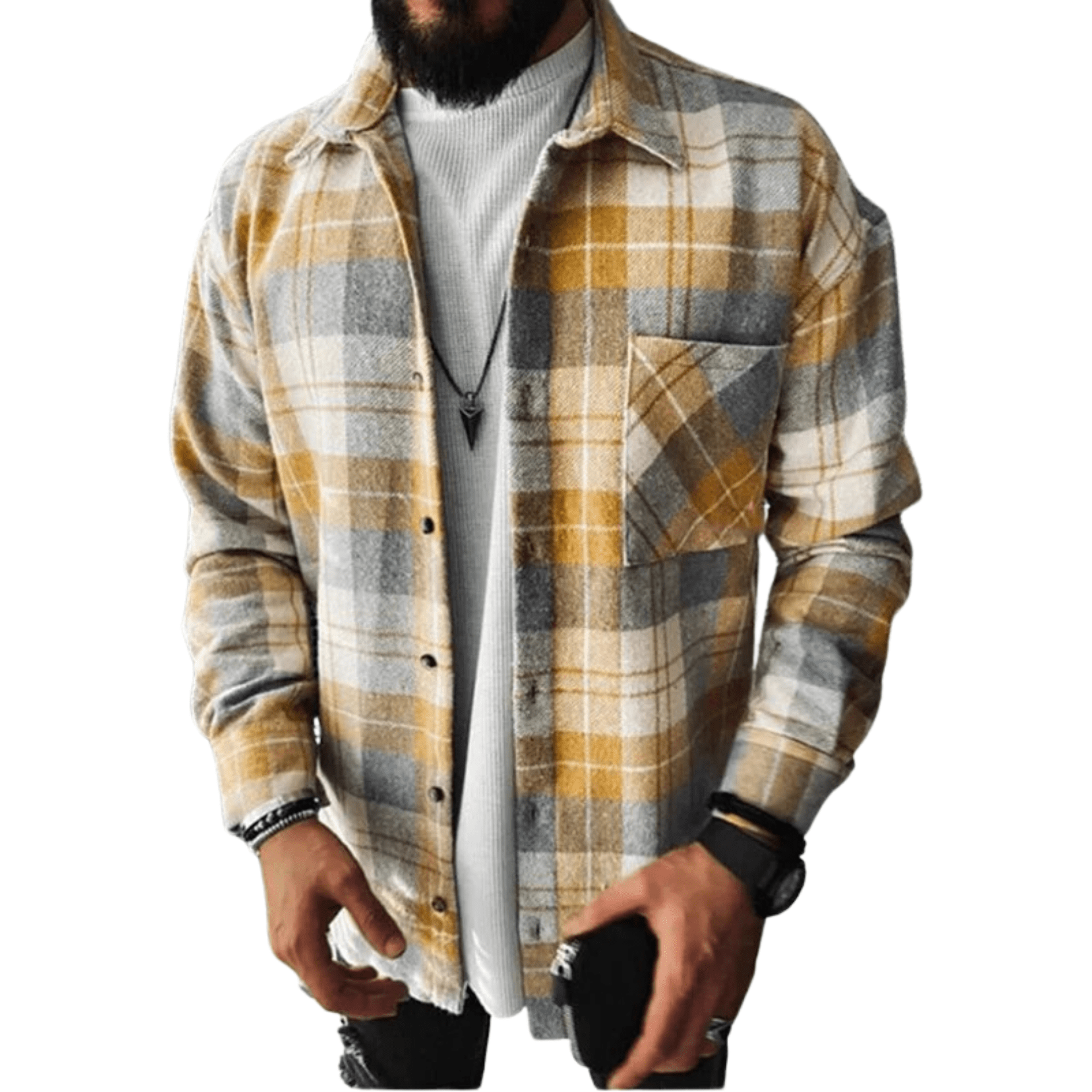 Mathias | Chemise d’Hiver à Carreaux
