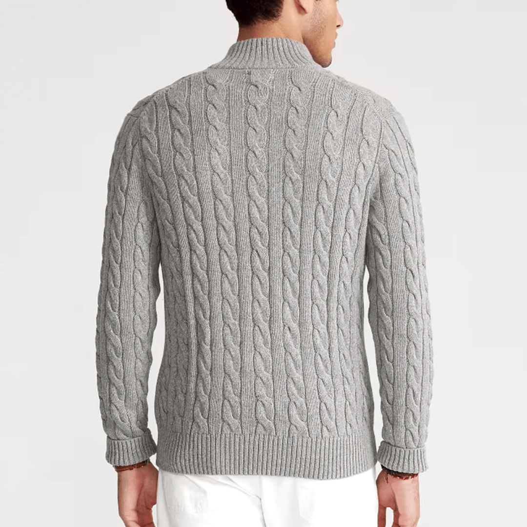 Nicolas | Pull Demi-Zip Style Old Money