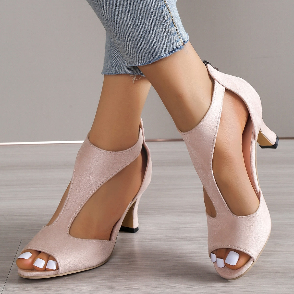 Alisha | Sandales Orthopédiques à Talons