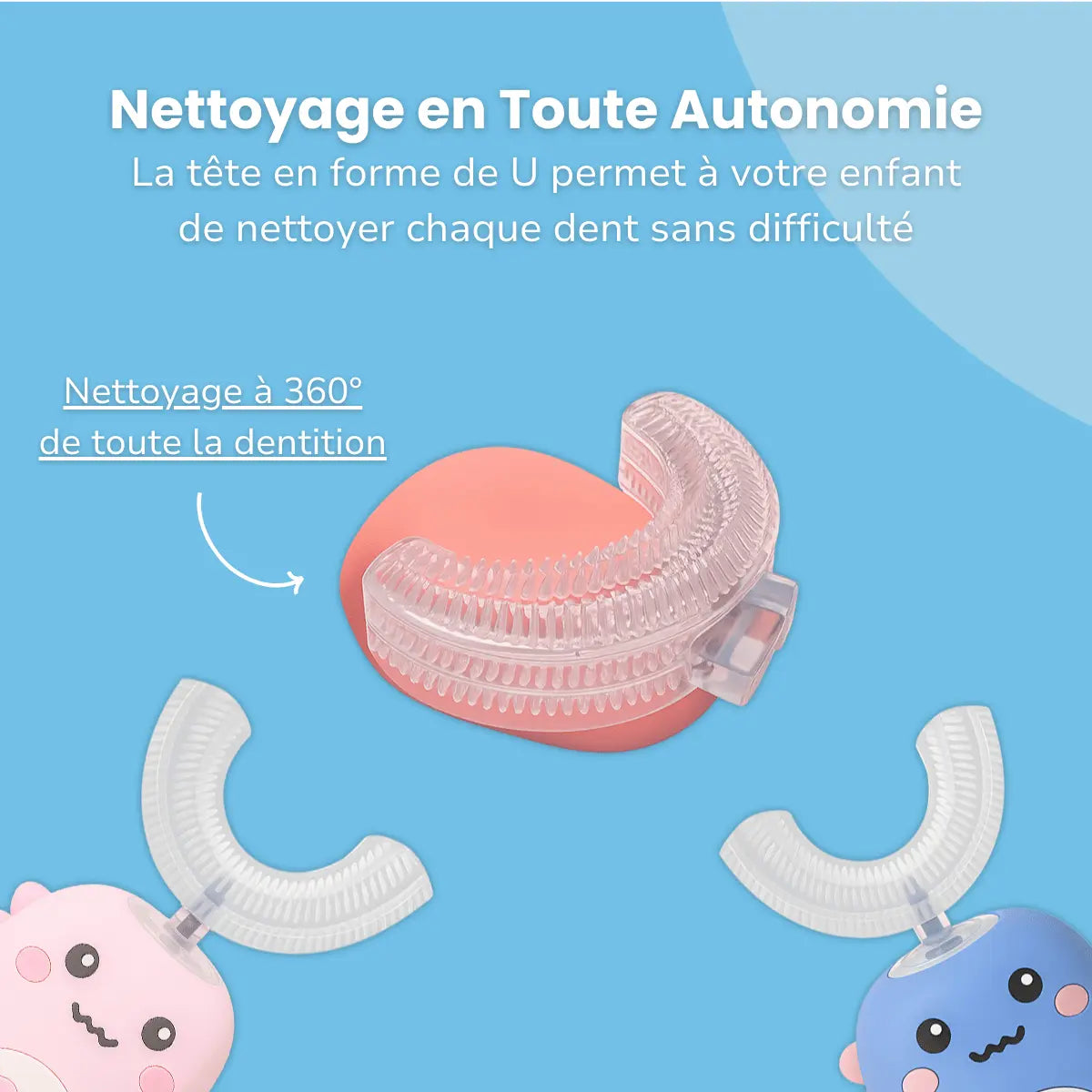 SuperDino™ | Brosse à Dents Électrique