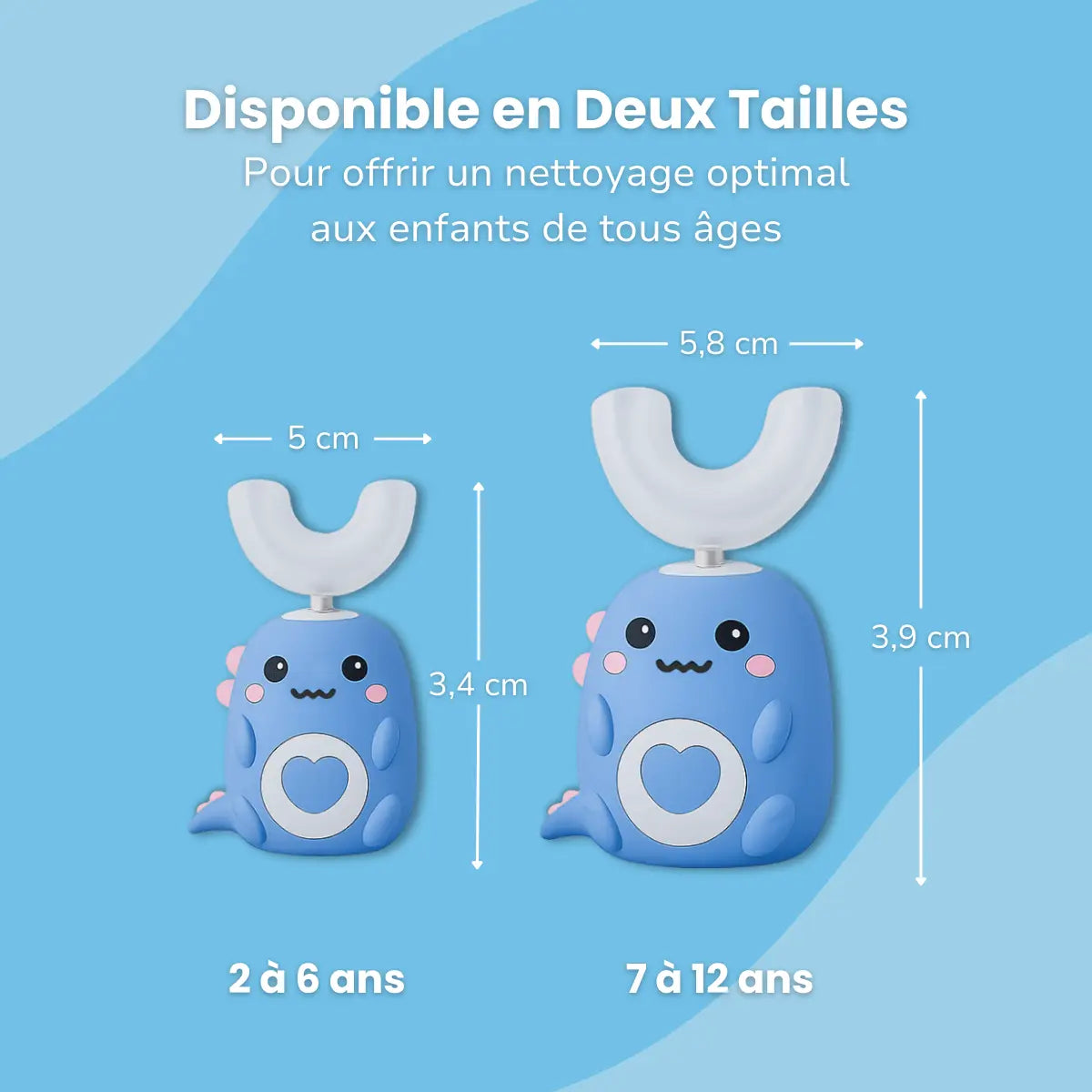 SuperDino™ | Brosse à Dents Électrique