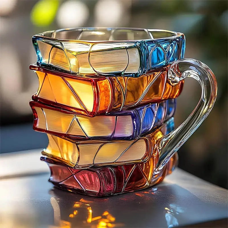 Tasse 3D Bonheur de Lecture faite main – Original