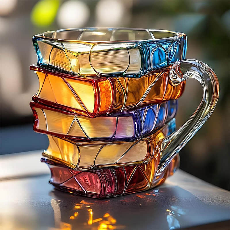 Tasse 3D Bonheur de Lecture faite main – Original