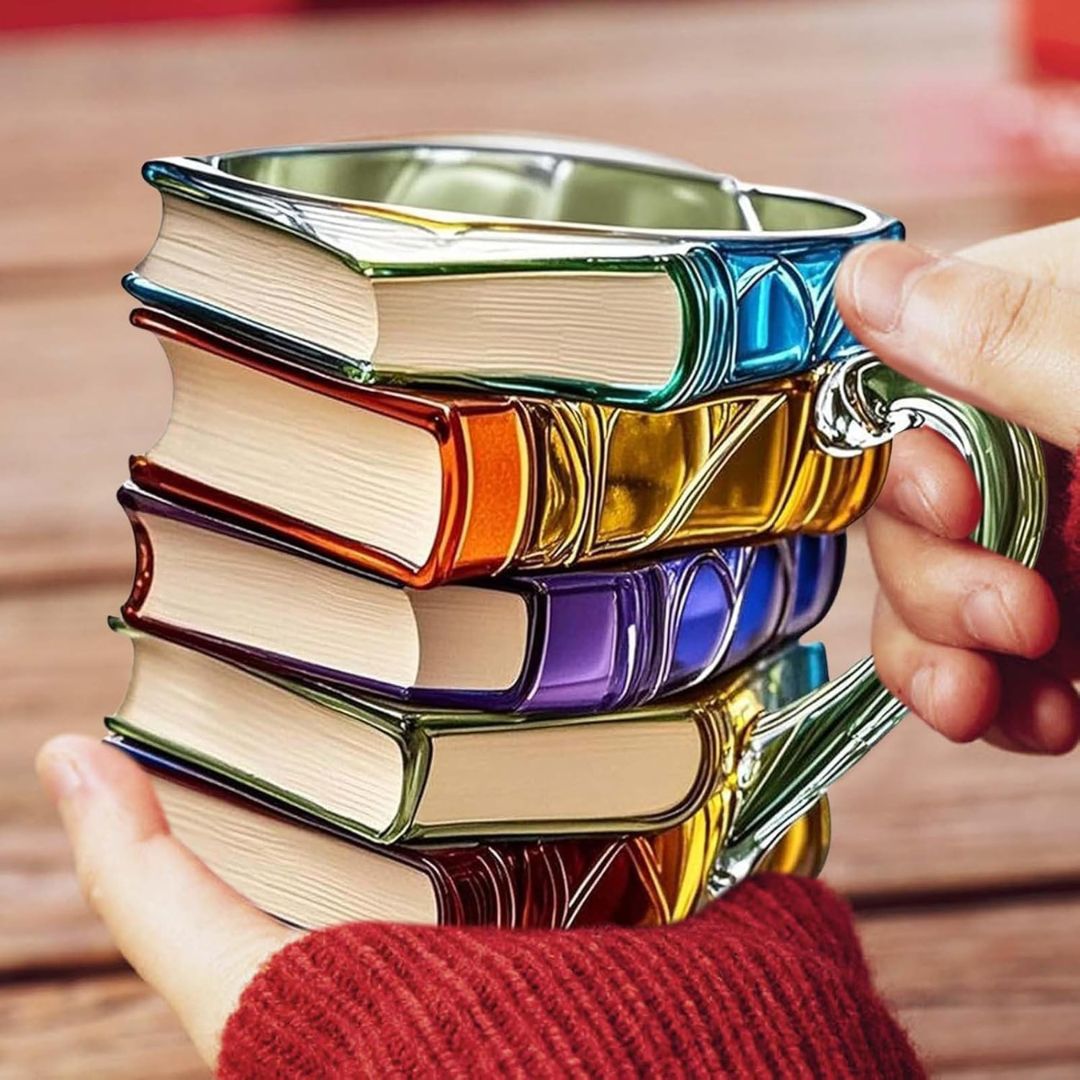 Tasse 3D Bonheur de Lecture faite main – Original