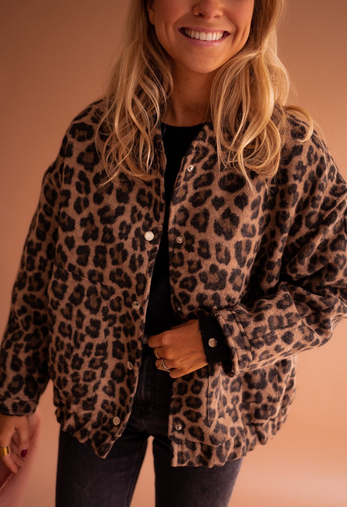 Charlène™ – veste à imprimé léopard