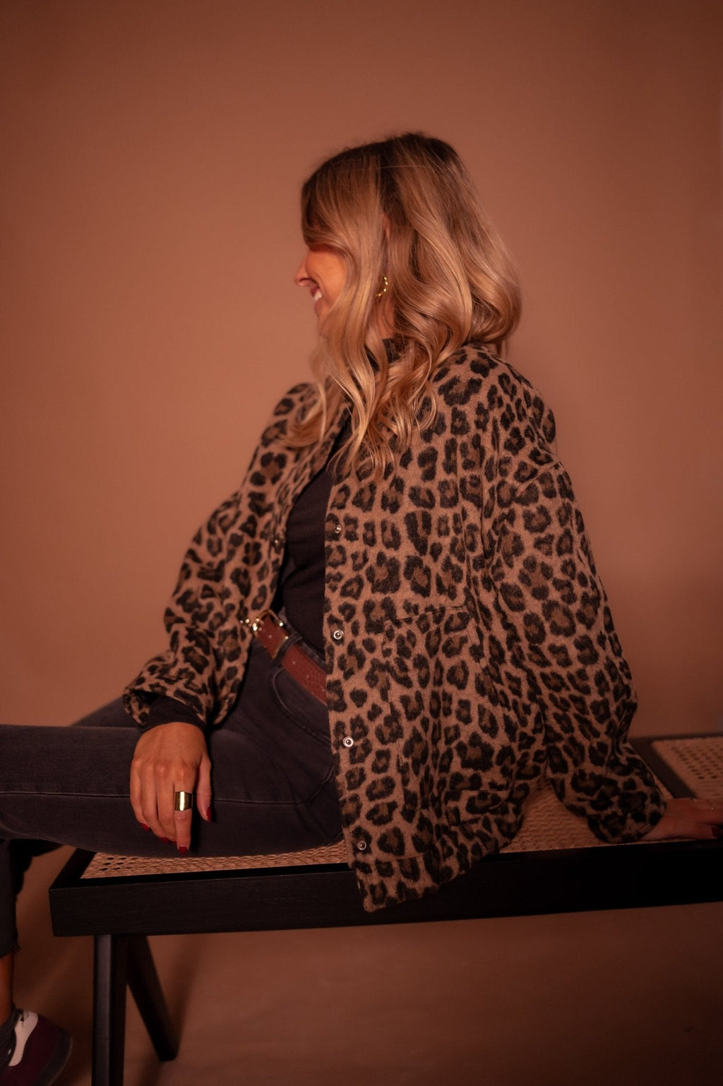Charlène™ – veste à imprimé léopard