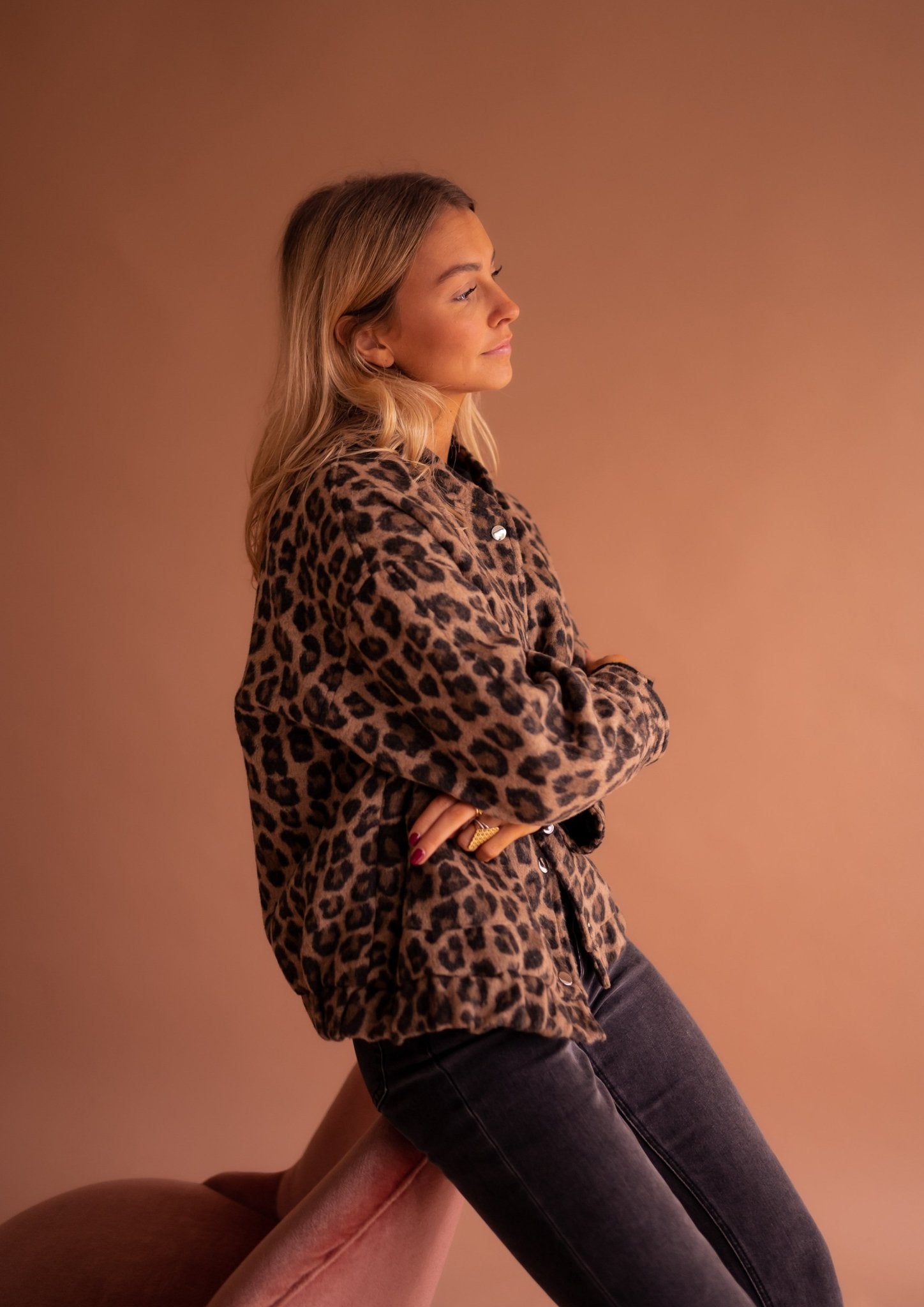 Charlène™ – veste à imprimé léopard