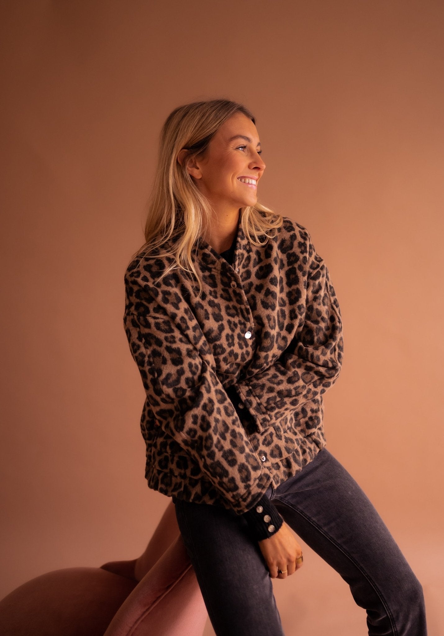 Charlène™ – veste à imprimé léopard
