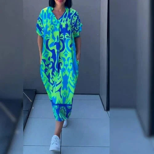 Lenoir™ | Robe Florale Élégante pour un Look Romantique et Raffiné