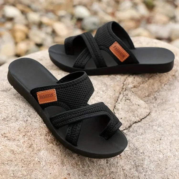 Celia | Sandales à semelles en mesh perforé