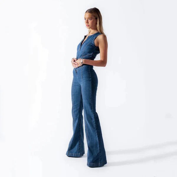 Hermine - Salopette en Denim