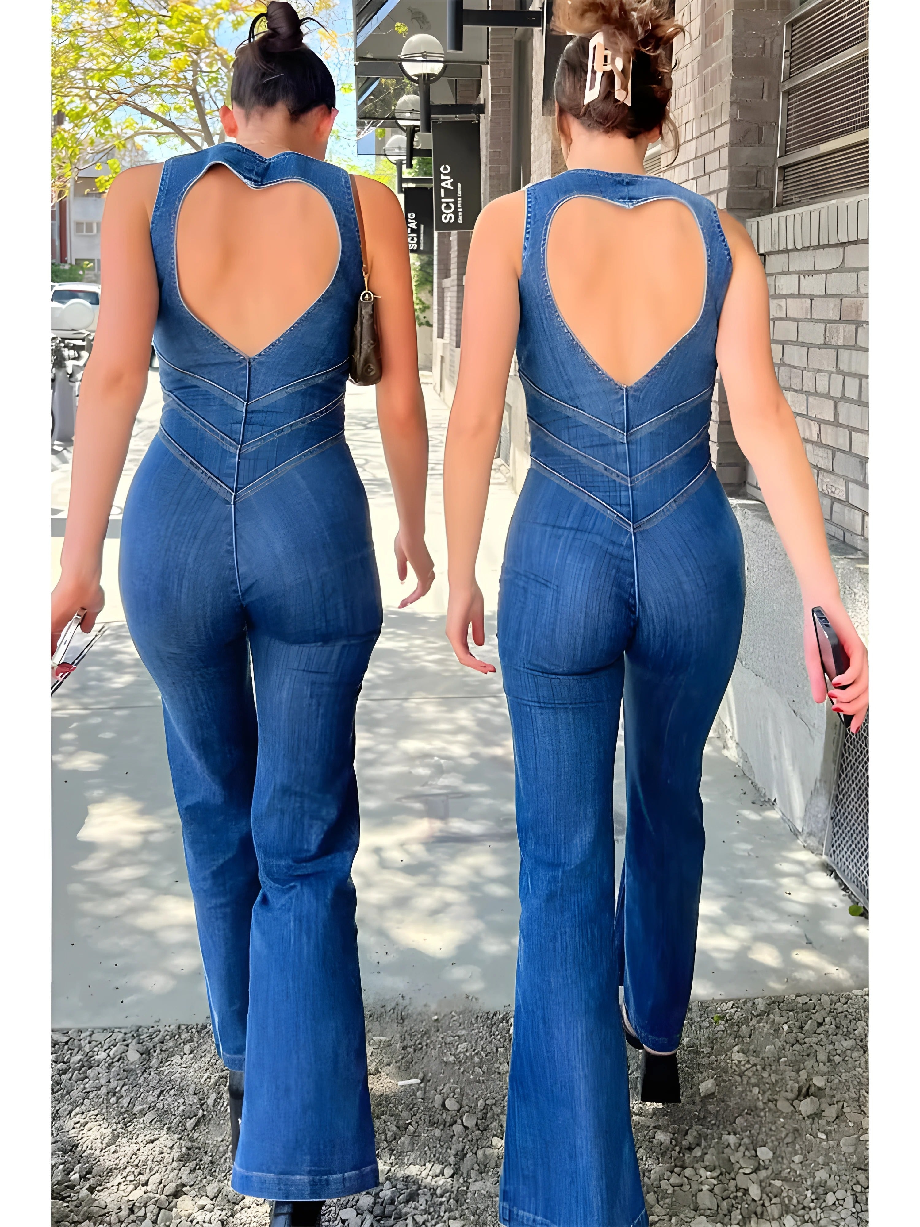Hermine - Salopette en Denim