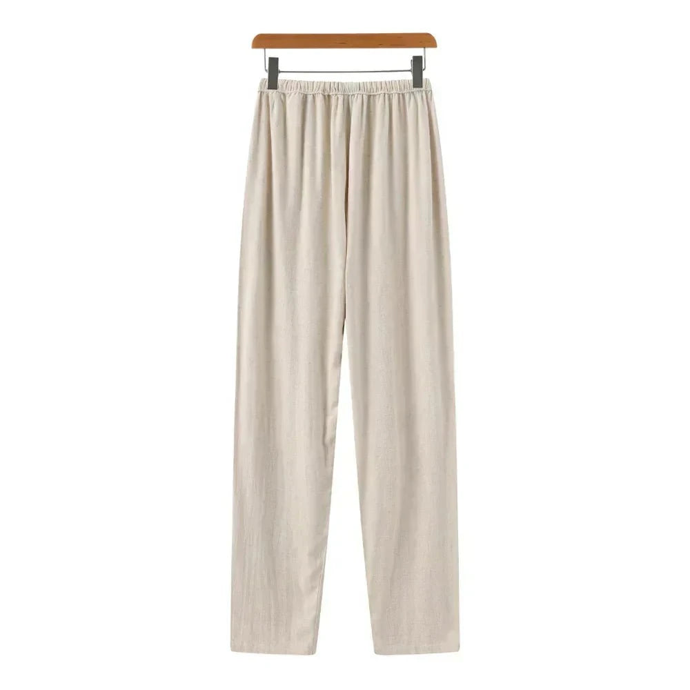 Lenoir™ | Pantalon slim en lin