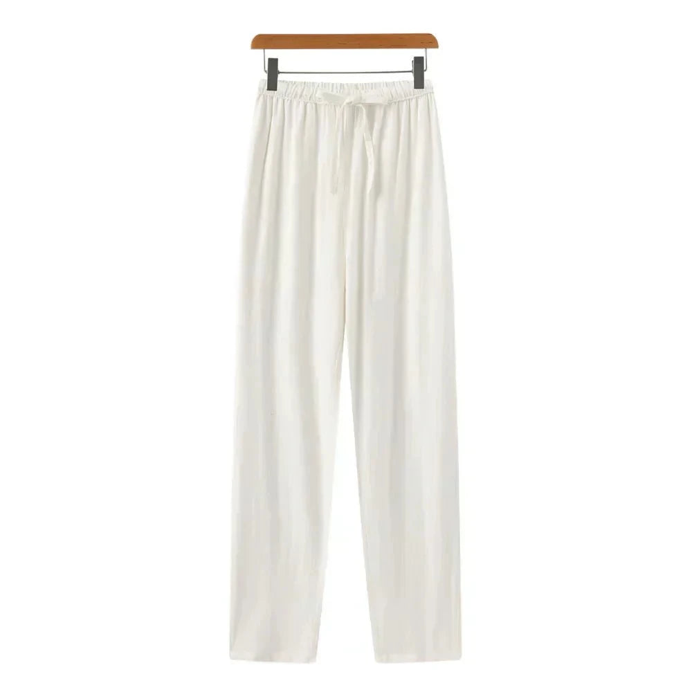 Lenoir™ | Pantalon slim en lin