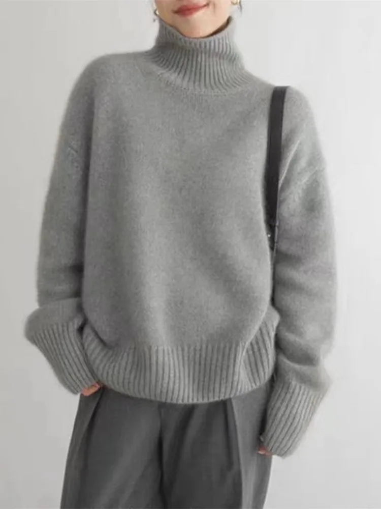Lenoir™ | Pull à col montant confortable et doux
