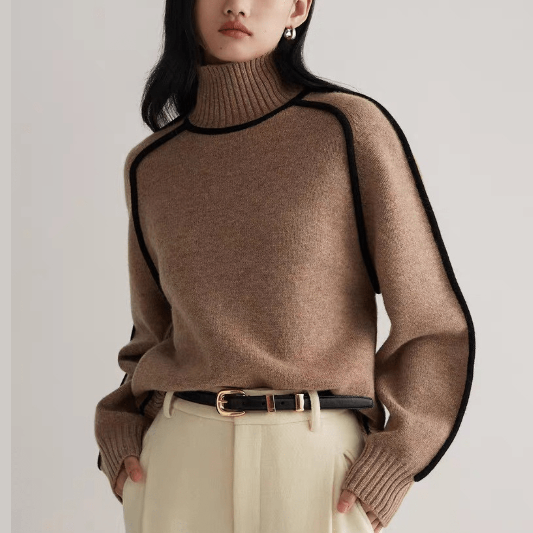 Lenoir™ | Pull à col roulé confortable