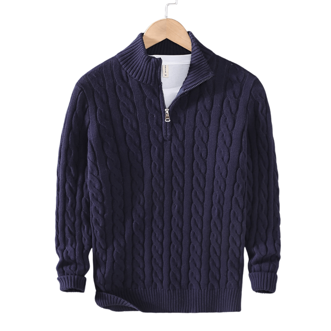 Lenoir™ | Pull demi-zippé