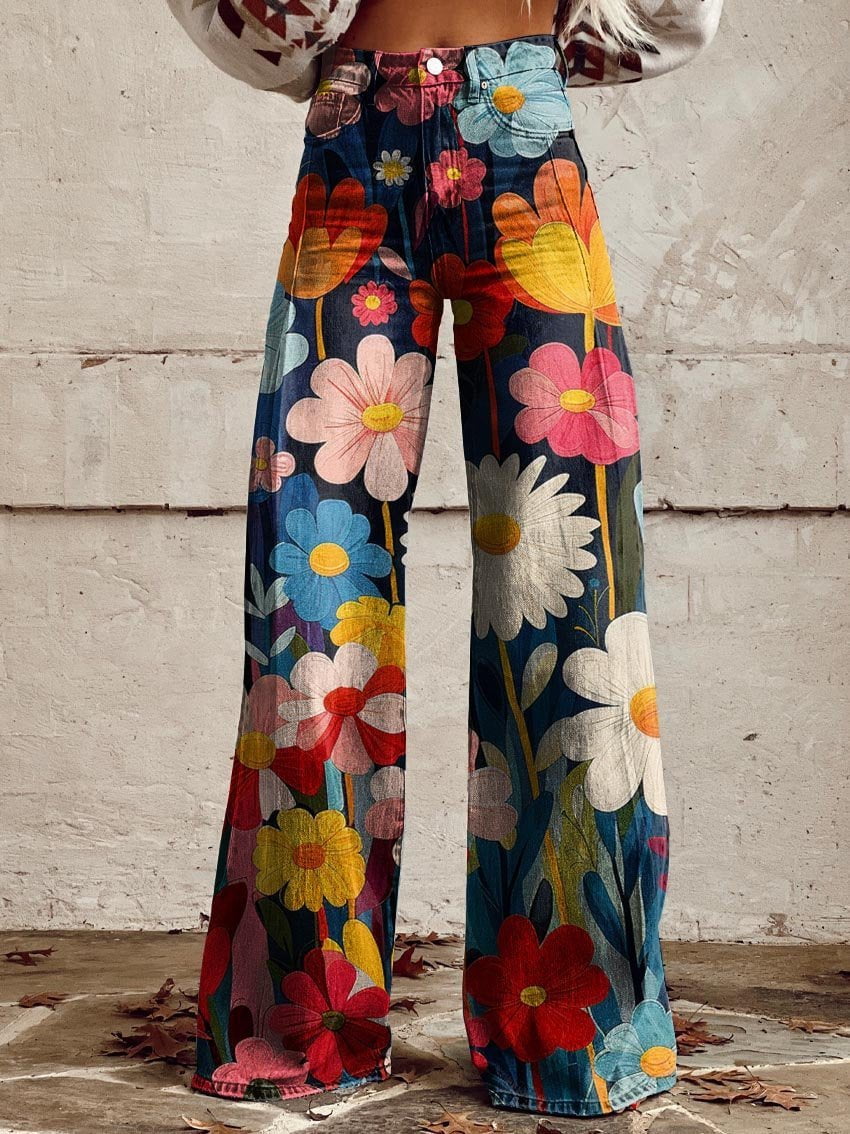 Lenoir | Pantalon Flower Power