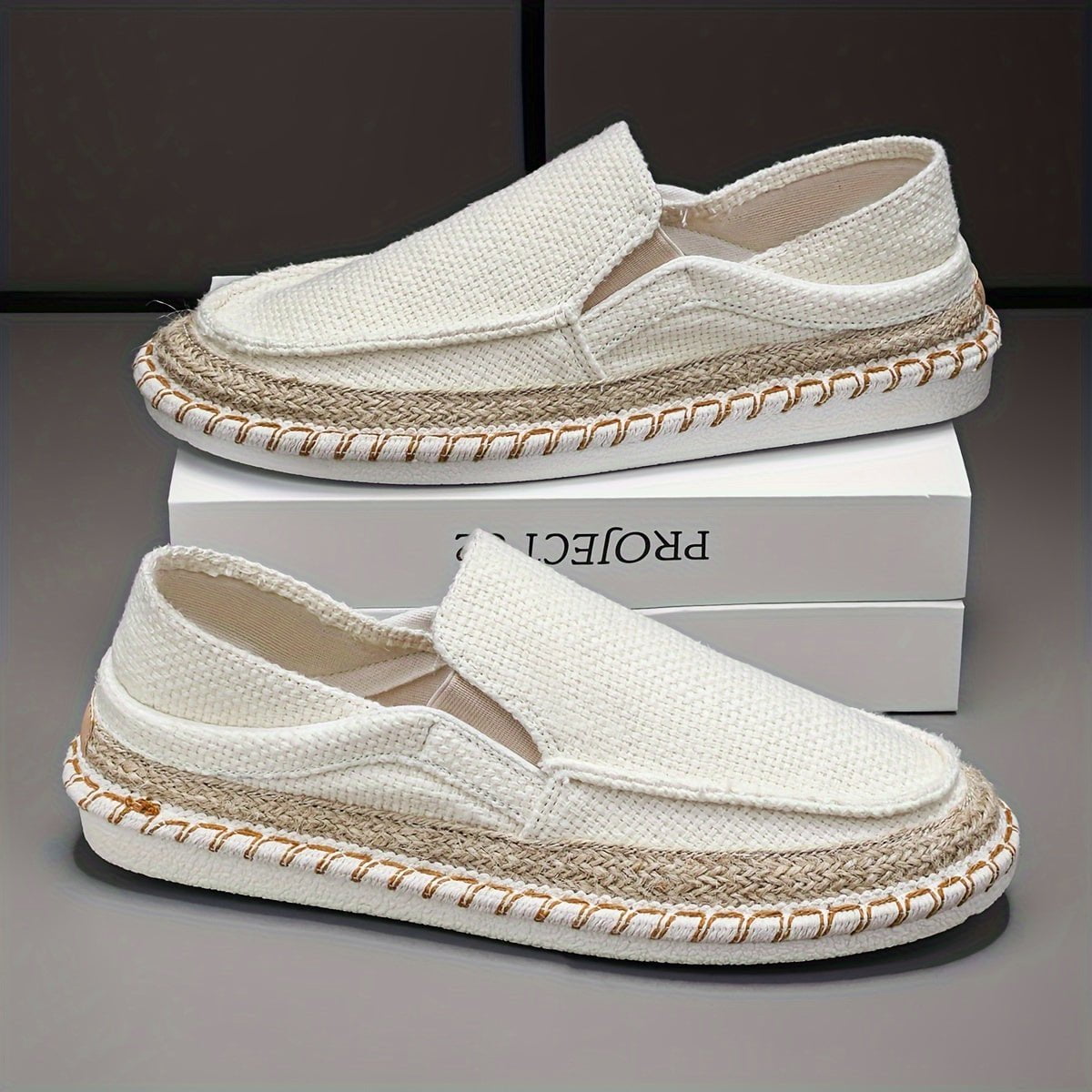 Lenoir™ | Chaussures sans lacets à motif marin