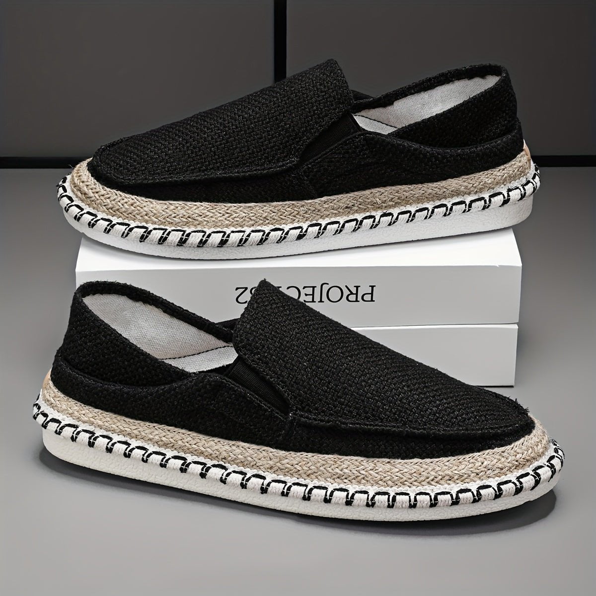 Lenoir™ | Chaussures sans lacets à motif marin