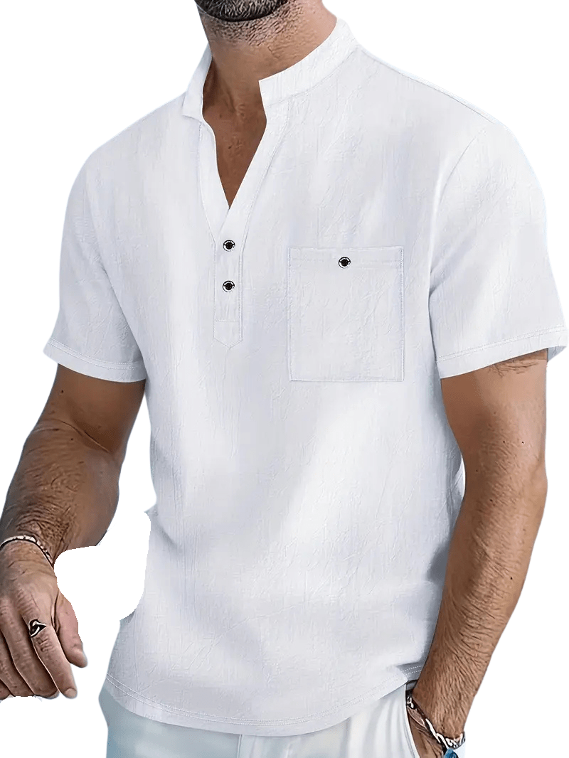 Lenoir™ | Chemise élégante à manches courtes