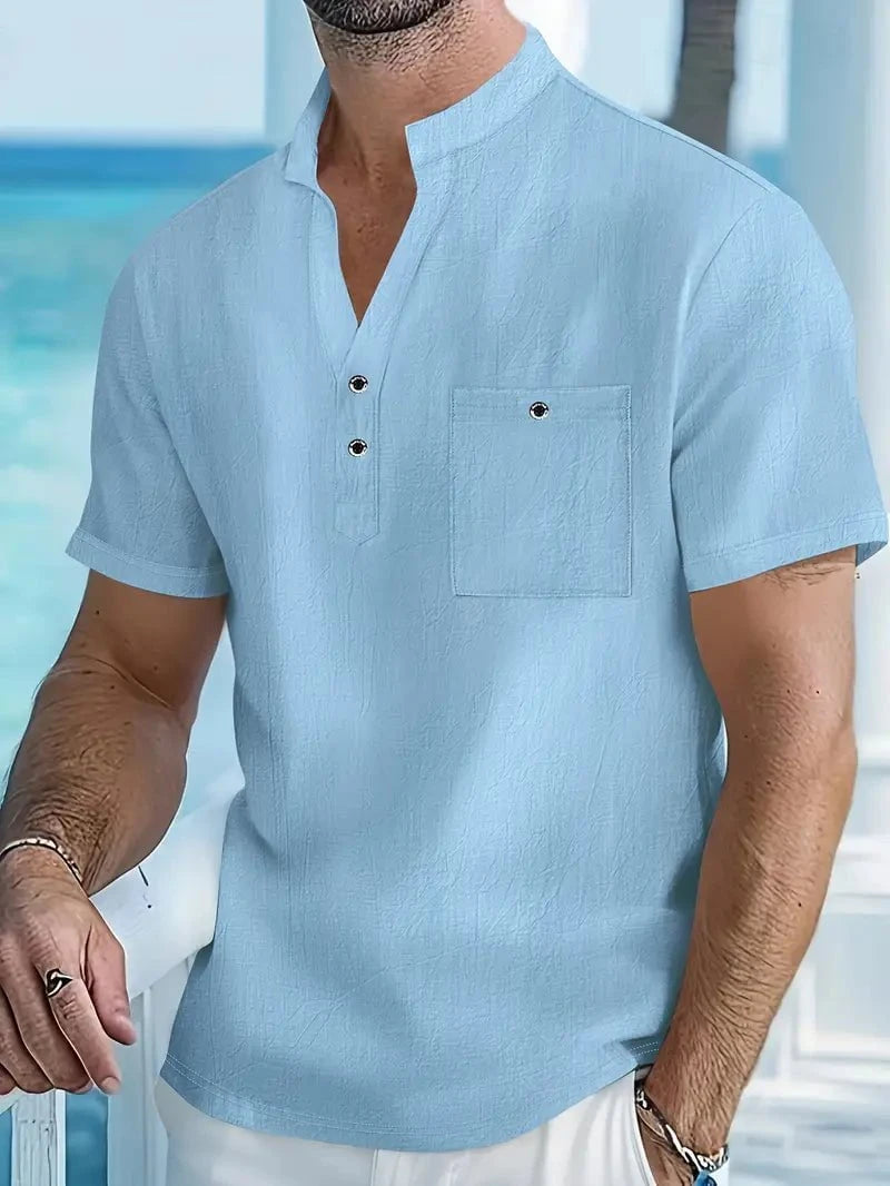 Lenoir™ | Chemise élégante à manches courtes