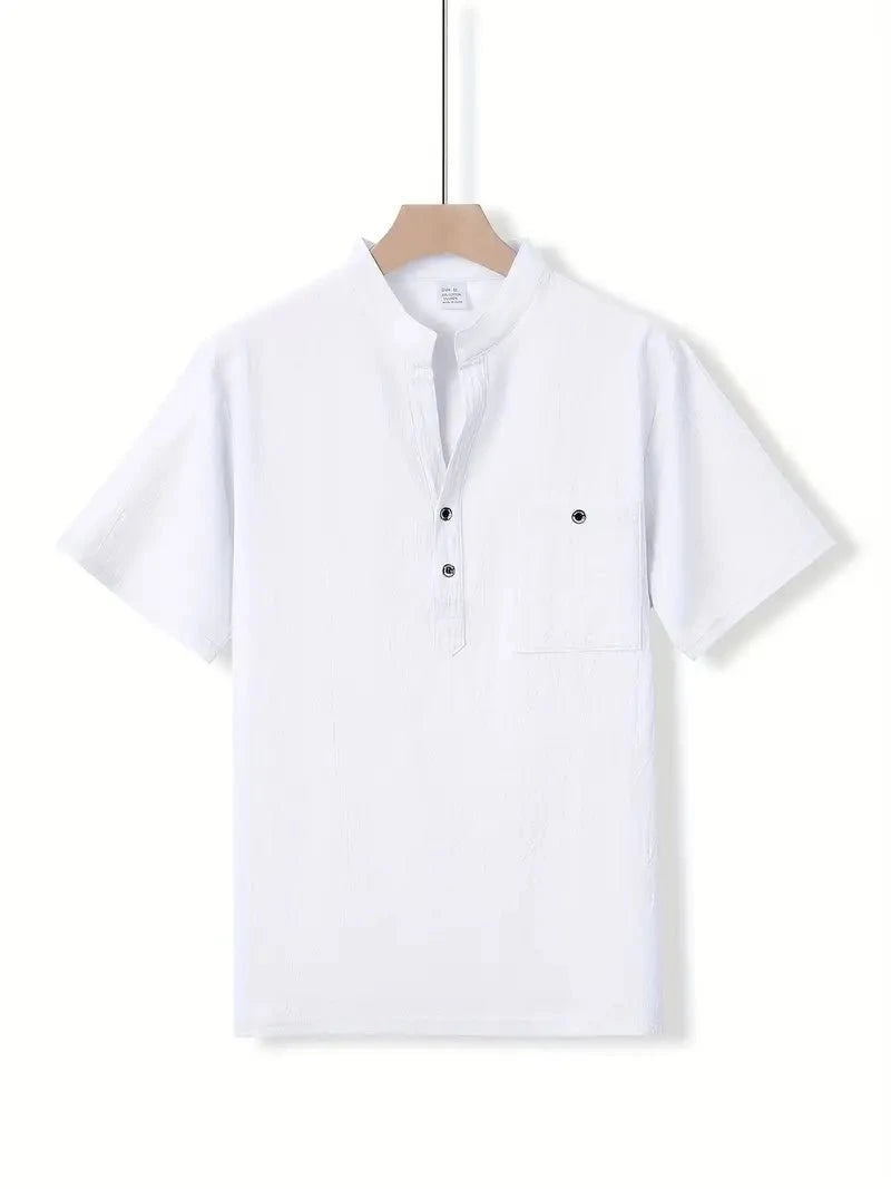 Lenoir™ | Chemise élégante à manches courtes