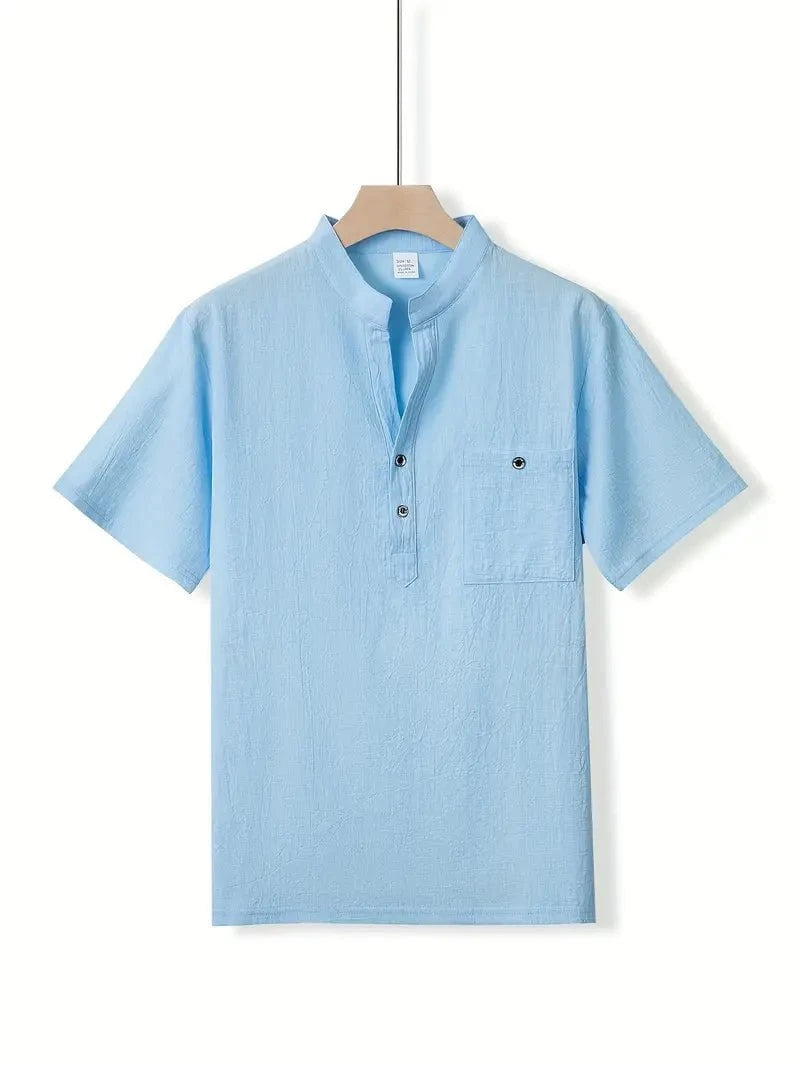 Lenoir™ | Chemise élégante à manches courtes