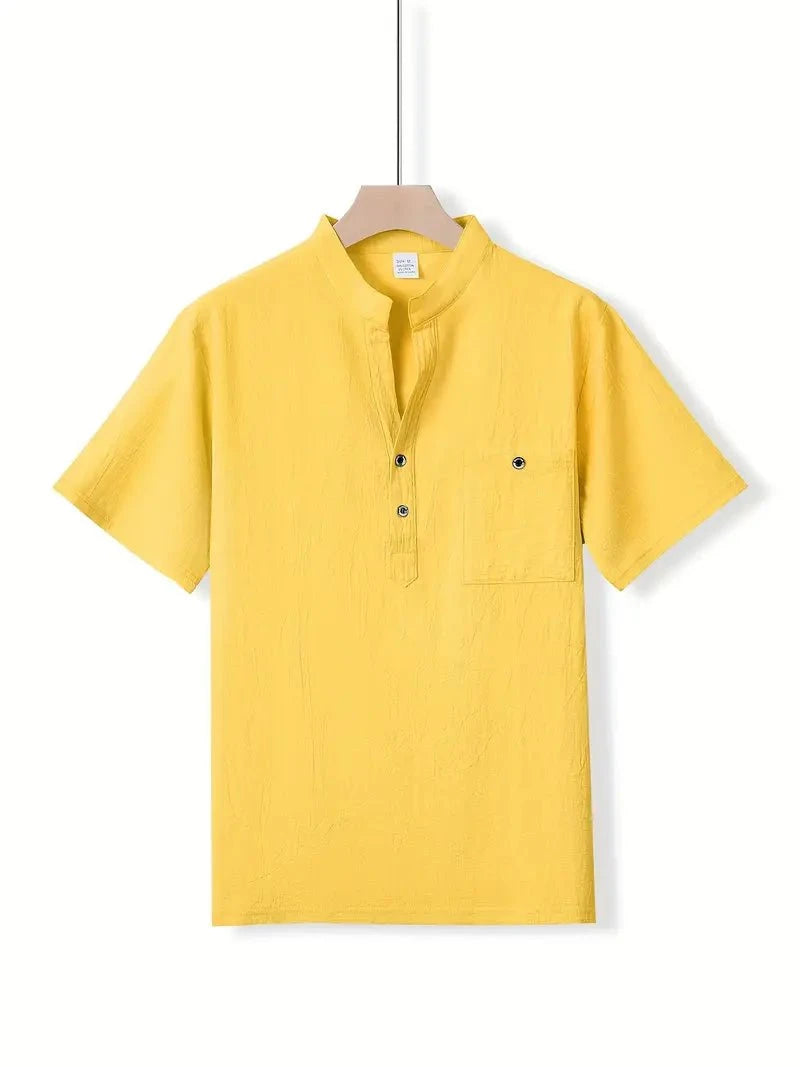 Lenoir™ | Chemise élégante à manches courtes