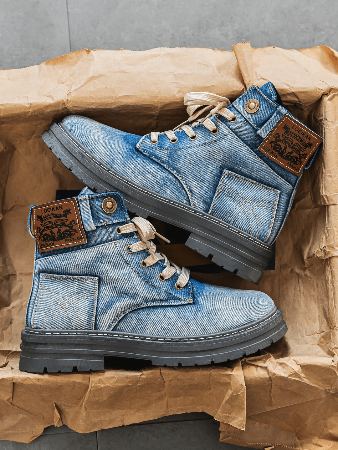 Lenoir™ | Bottes élégantes en denim