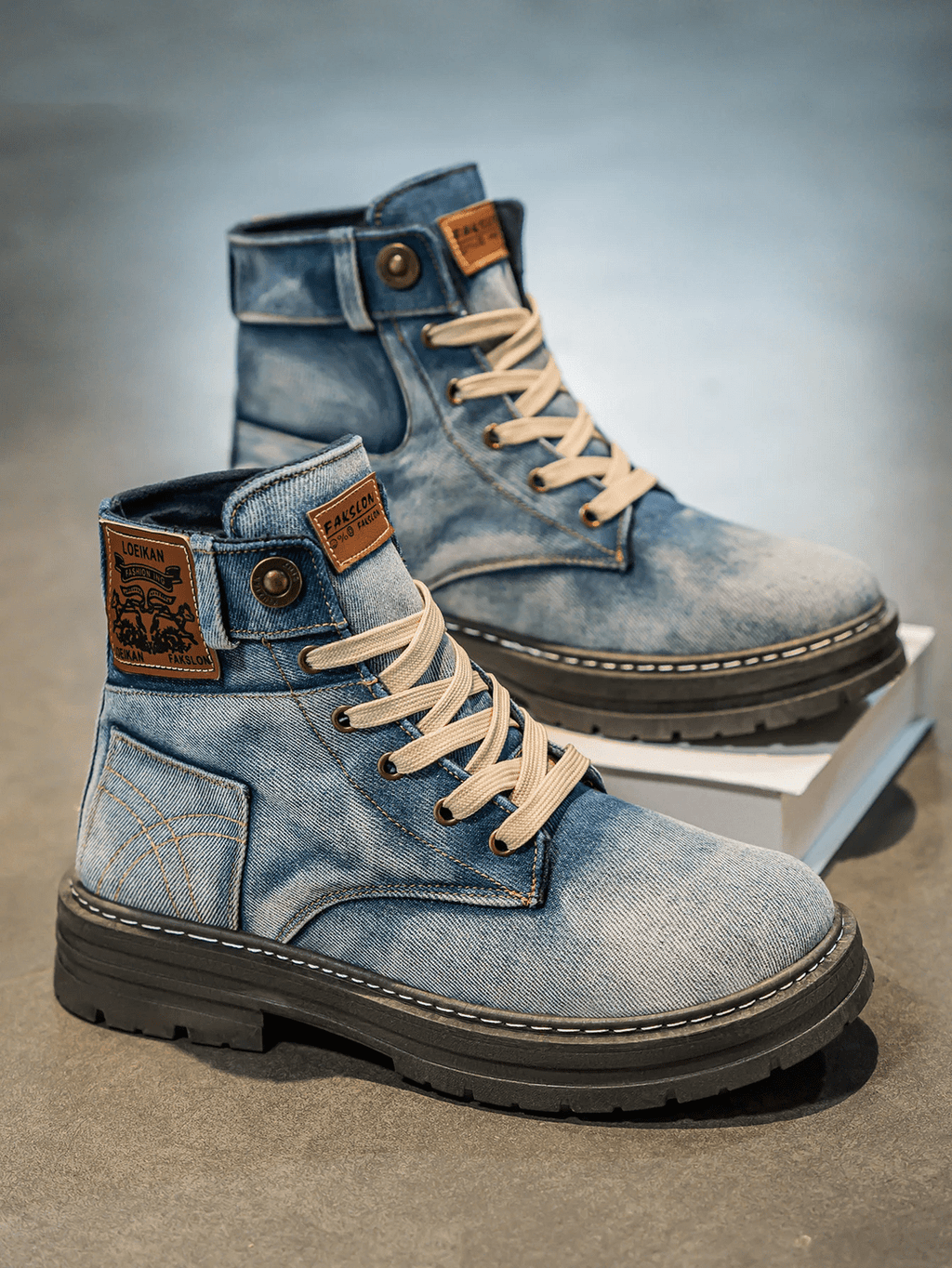 Lenoir™ | Bottes élégantes en denim