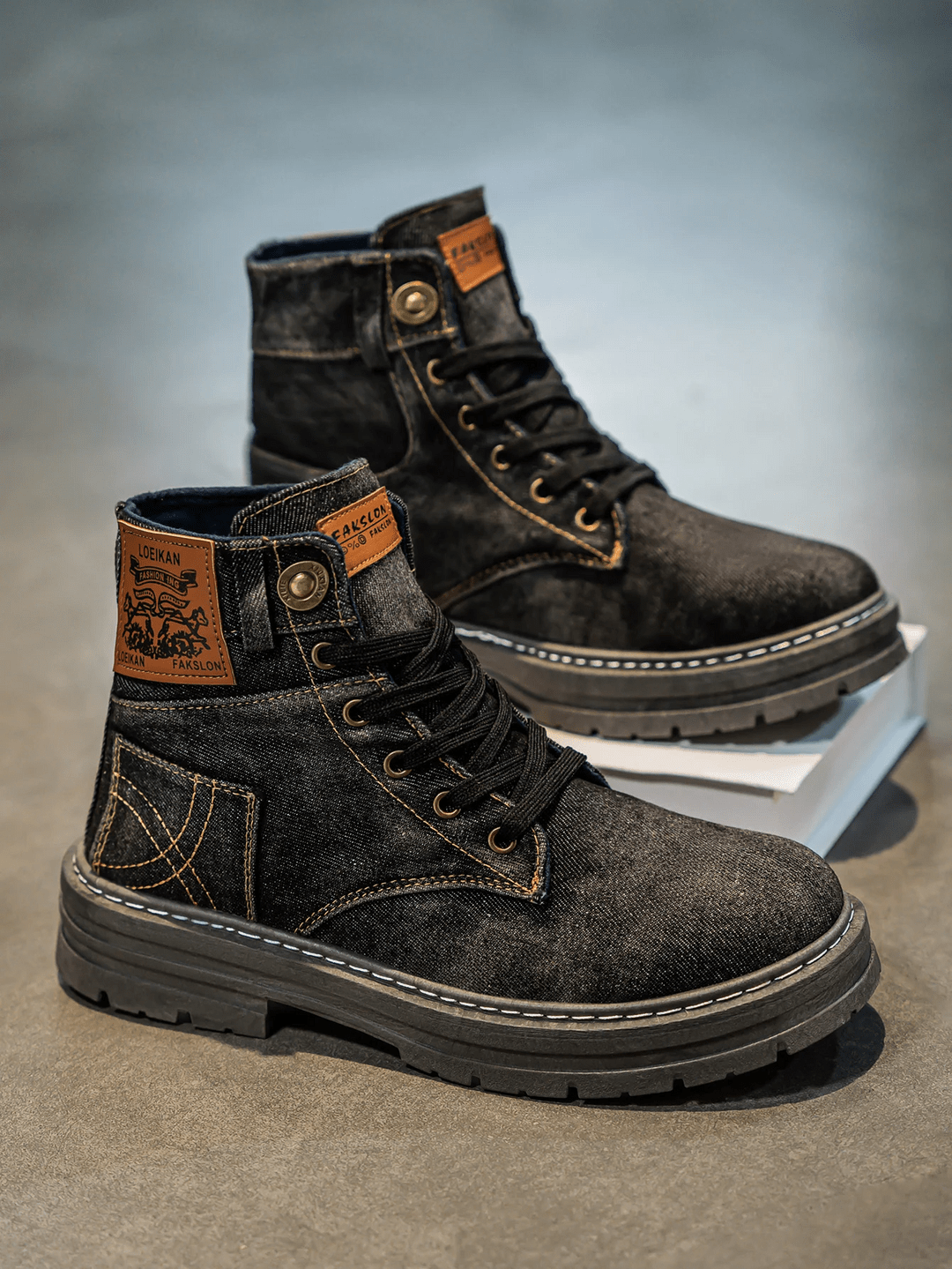 Lenoir™ | Bottes élégantes en denim