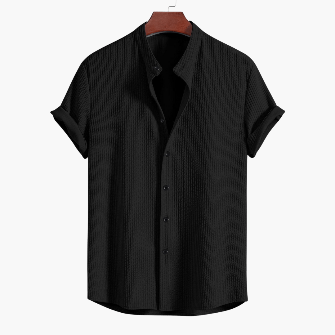 Lenoir™ | Chemise à col montant pour homme