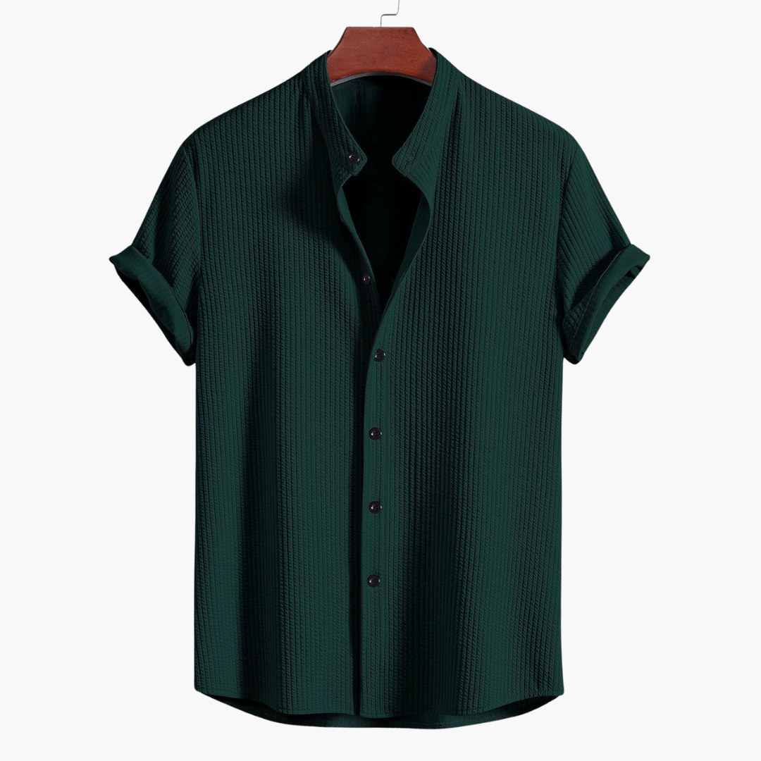 Lenoir™ | Chemise à col montant pour homme