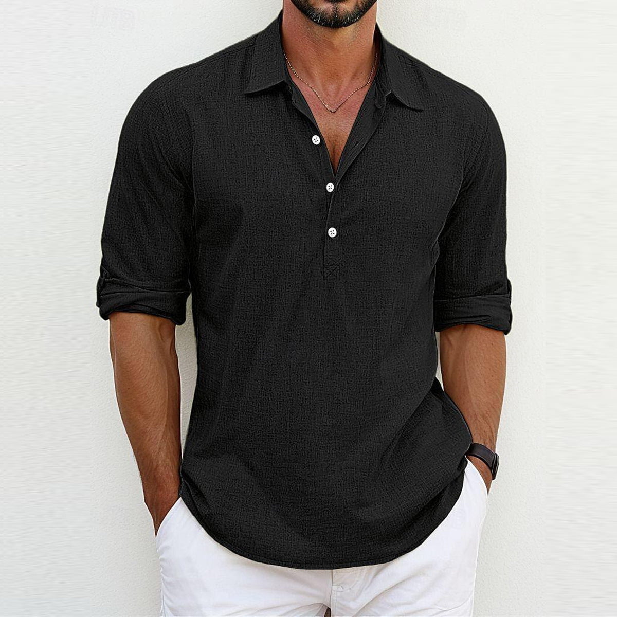 Lenoir™ | Polo en Lin Classique
