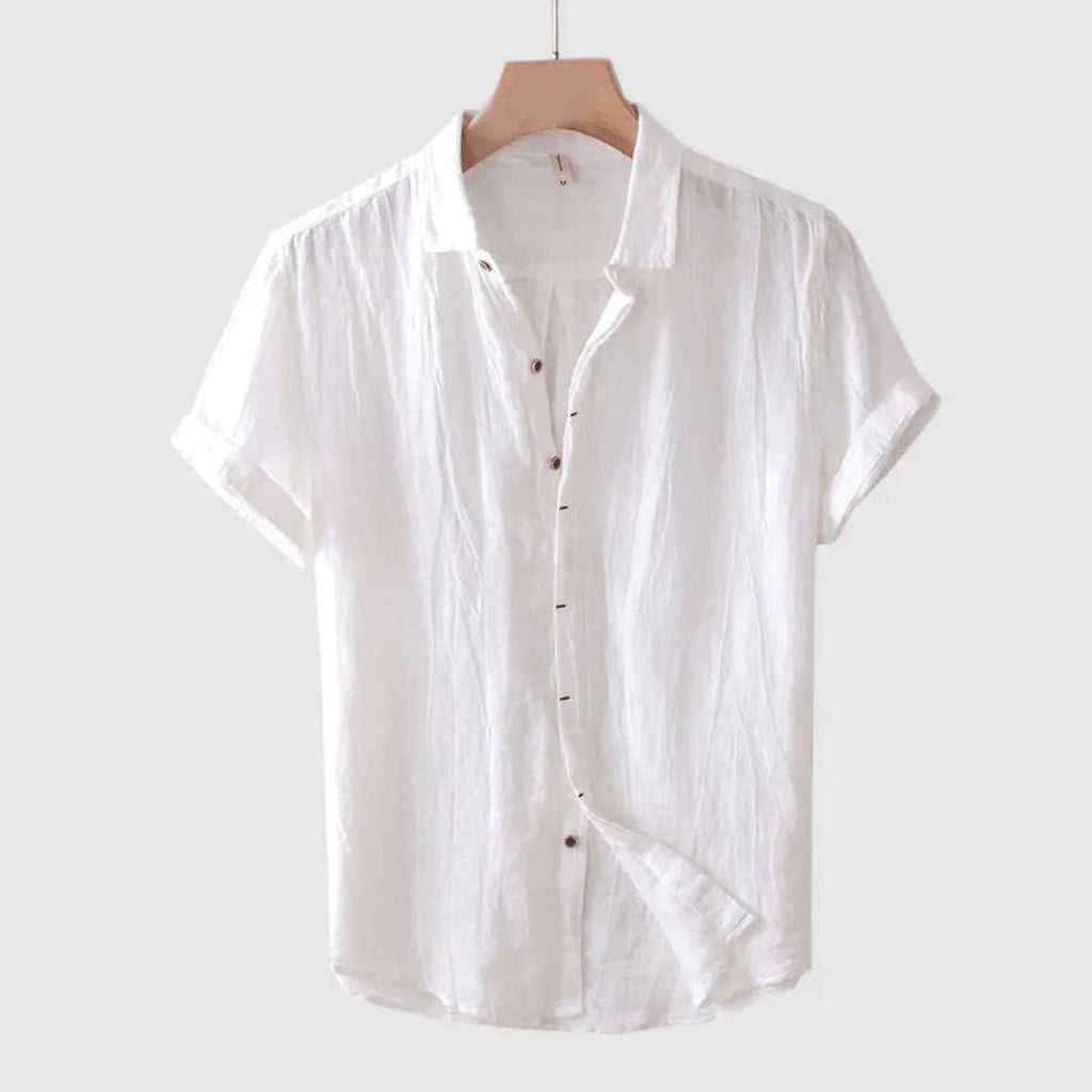 Lenoir™ | Chemise élégante à manches courtes avec boutons