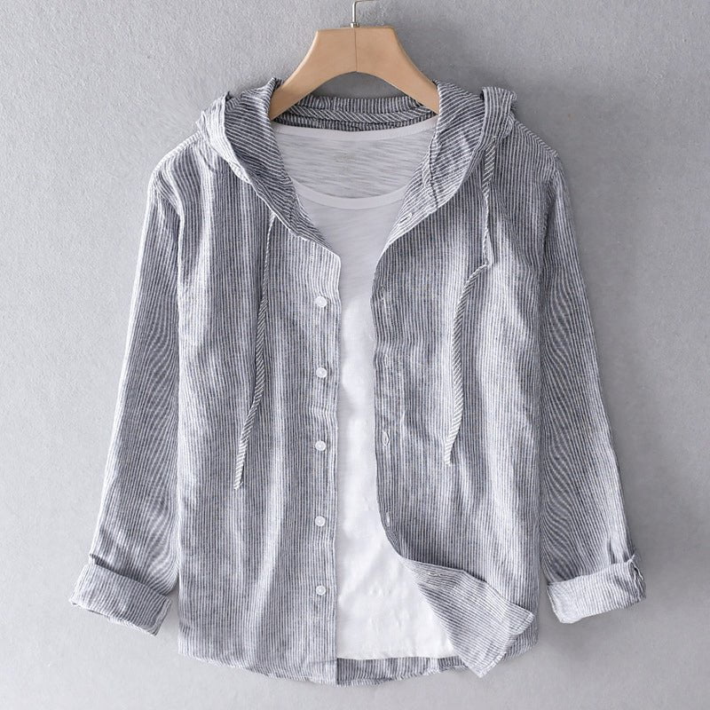 Elena | Blouse à capuche légère
