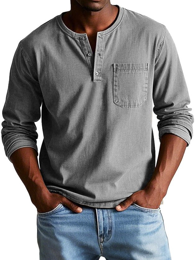 Lenoir™ | Chemise en jean avec poche