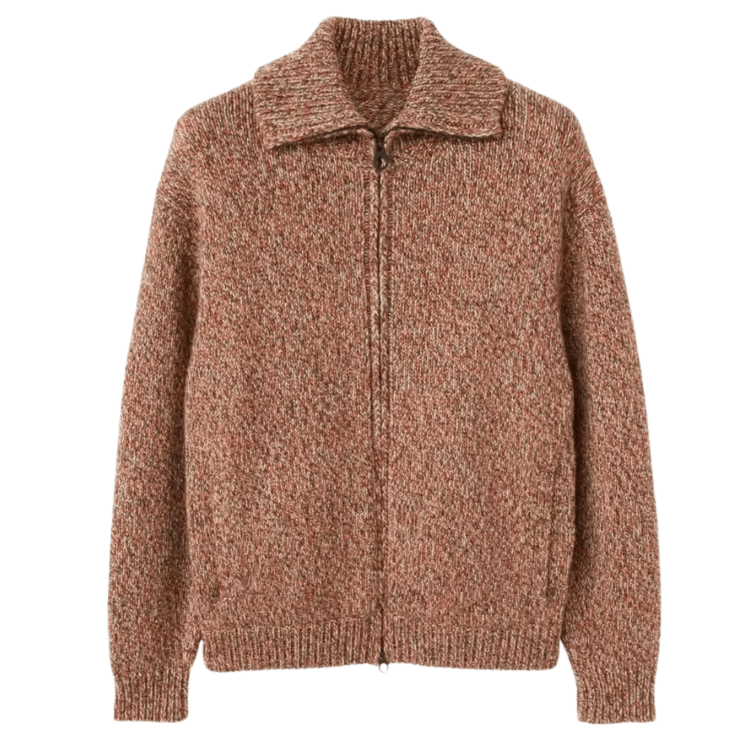 Lenoir™ | BOMBER ZIPPÉ EN LAINE D'ALPAGA