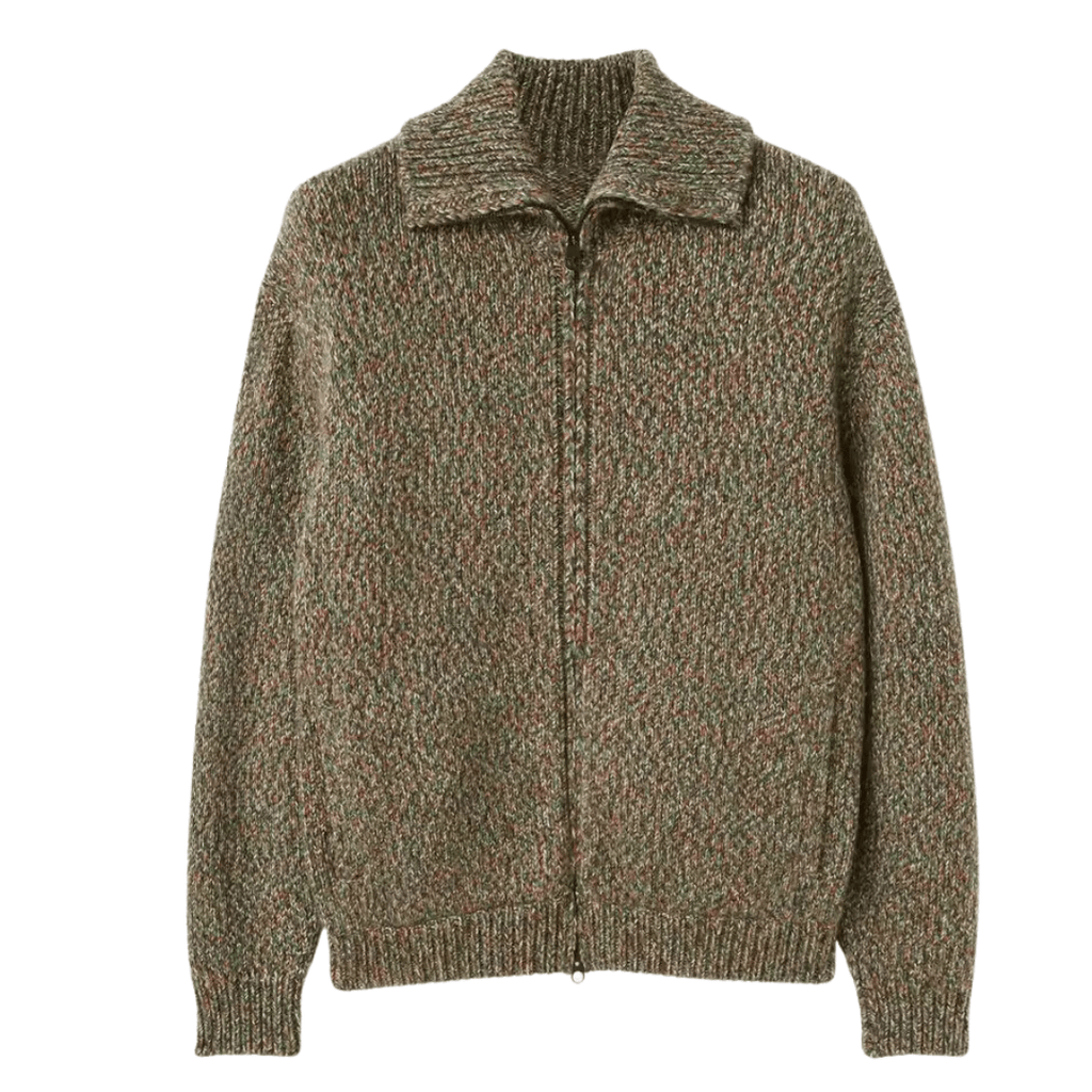 Lenoir™ | BOMBER ZIPPÉ EN LAINE D'ALPAGA