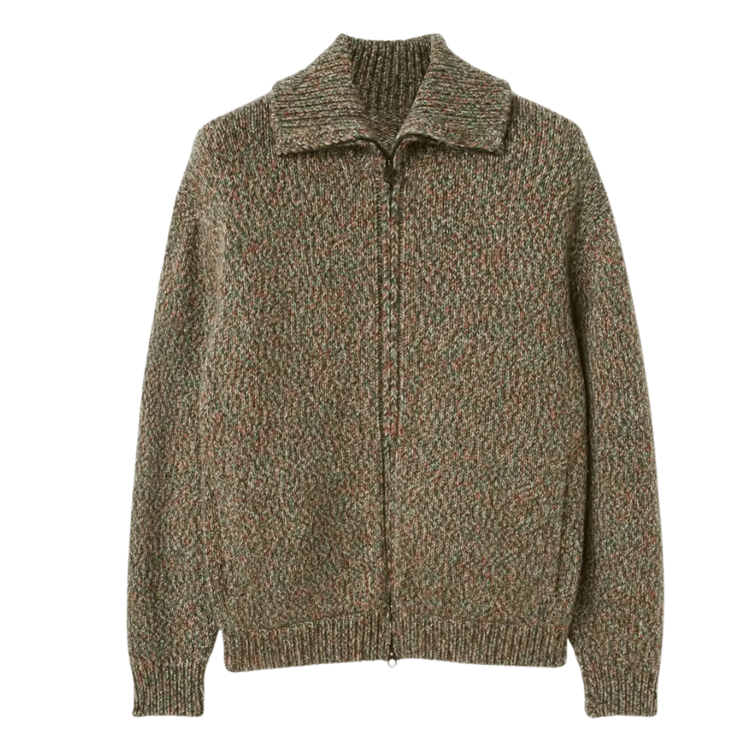 Lenoir™ | BOMBER ZIPPÉ EN LAINE D'ALPAGA