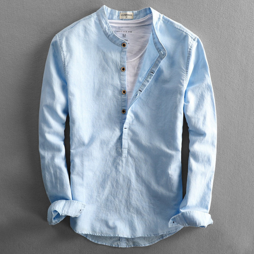 Lenoir™ | Chemise d'été en lin pour homme