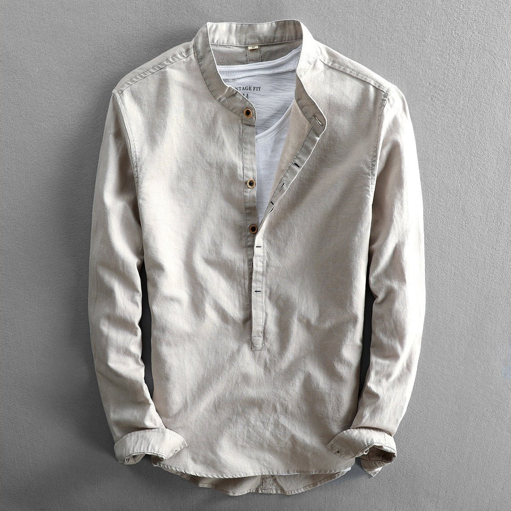 Lenoir™ | Chemise d'été en lin pour homme