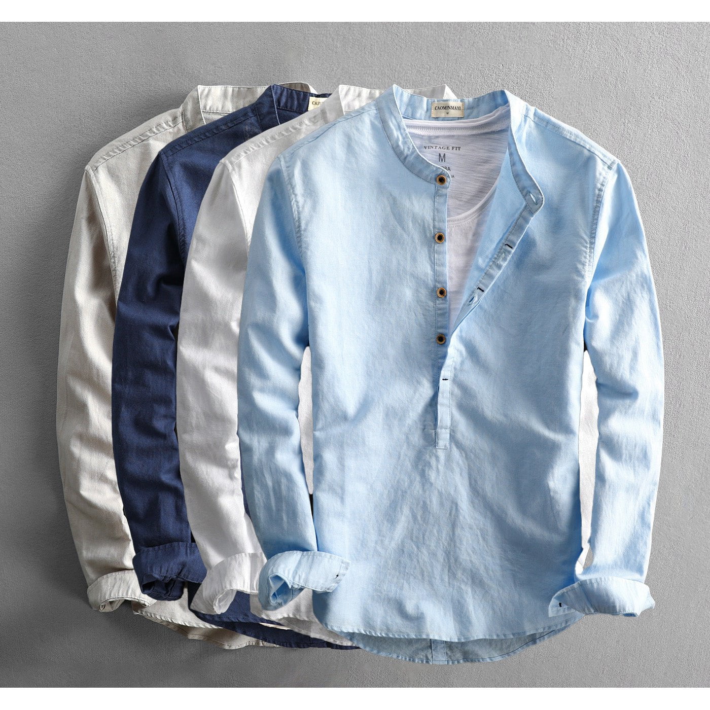 Lenoir™ | Chemise d'été en lin pour homme