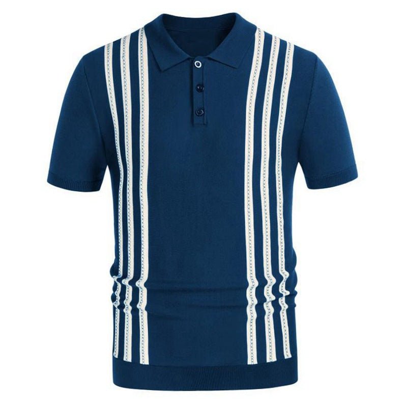 Lenoir™ | Polo décontracté rayé