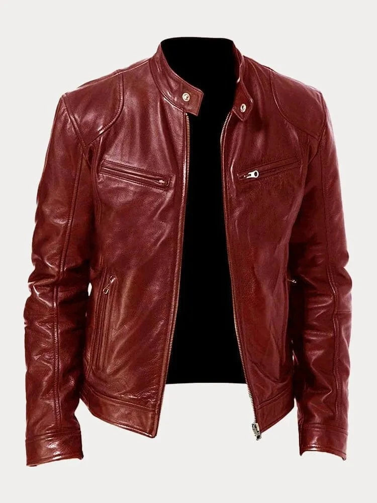Lenoir™ | Veste en cuir élégante
