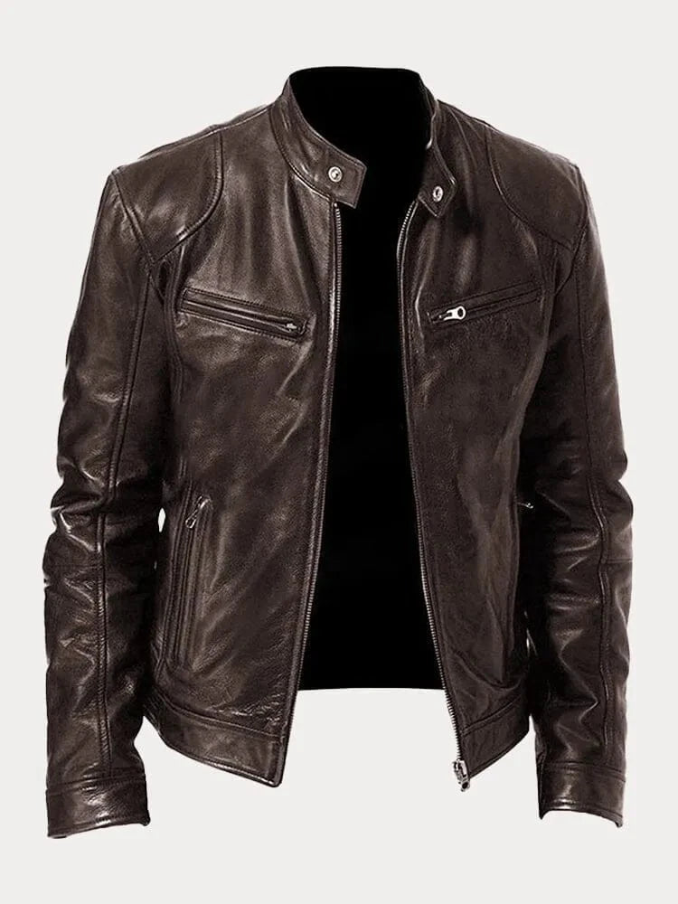 Lenoir™ | Veste en cuir élégante