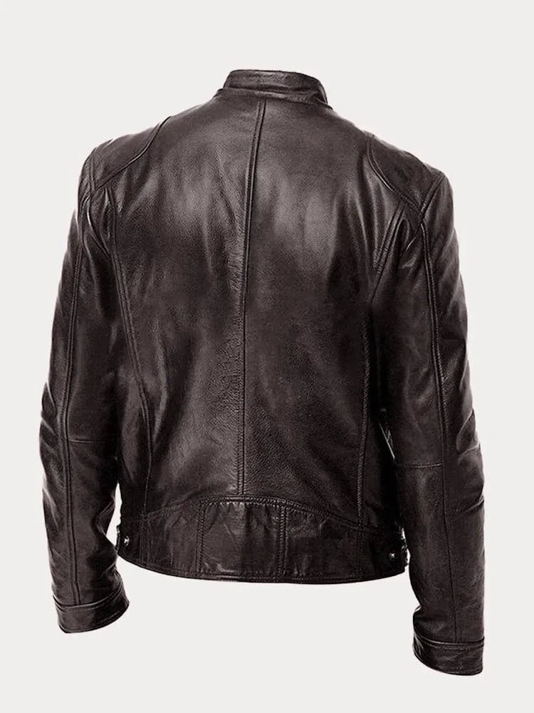 Lenoir™ | Veste en cuir élégante
